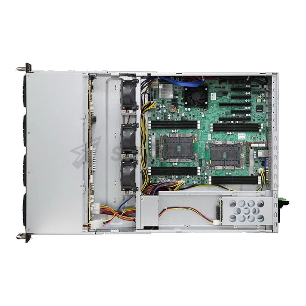 Корпус AIC RSC-3ET_XE1-3ET00-11 3U 16x 3.5" hot-swap bays, tool-less 3.5" and 2.5" HDD tray, 800W CRPS redundant power supply Platinum, 4x 2.5" internal 7mm top plate, 2x 2.5" hot-swap OS, rail, 3U16 SAS 12G expander controller on backplane (35X series) — фото 3
