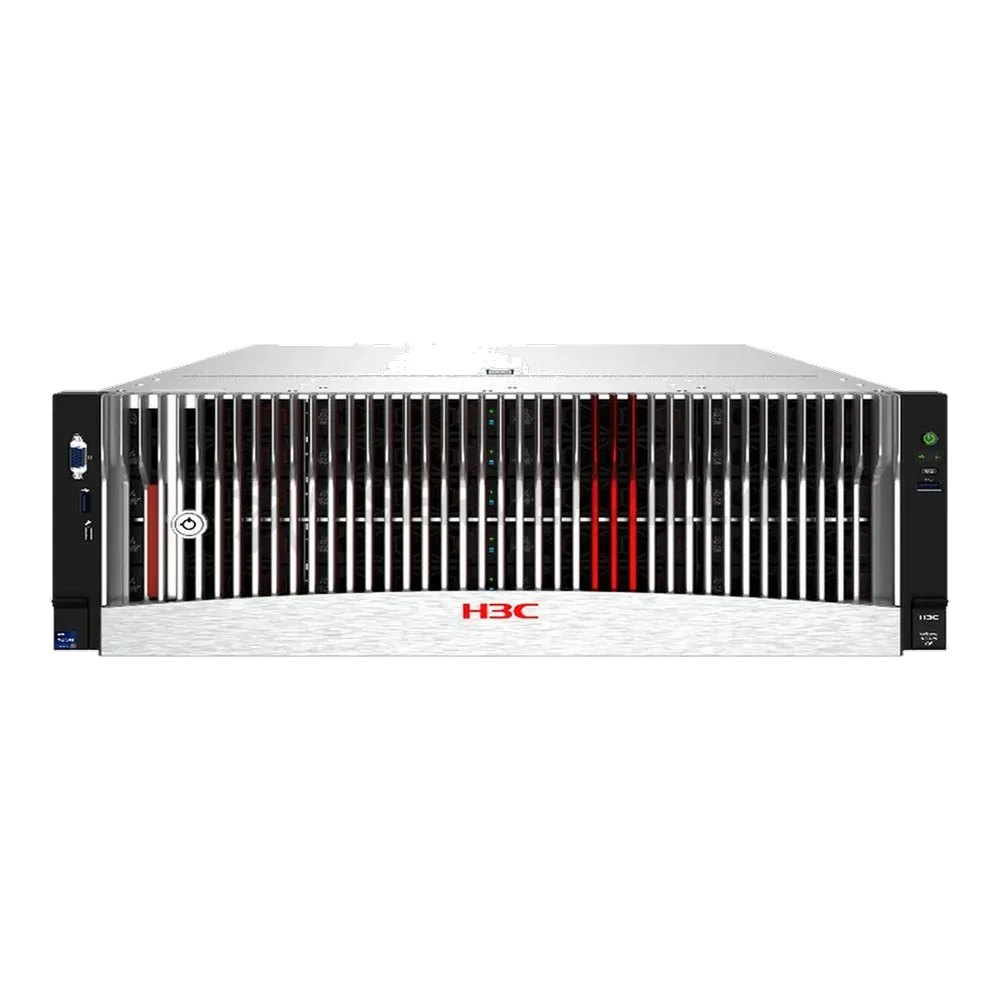 Сервер H3C UniServer R5300 G6 Completed system H3C R5300 G6 * 1CPU INTEL 8558 * 2GPU NVL H200-141G PCIE original card * 8RAM DDR5 5600 64G * 32Hard disk 1 SATA 960G * 2Hard disk 2 NVME 3.84T * 2Nvlink 4-way-NVIDIA NVLink bridge H200 PCIE * 2Network card 1: Double-port 25G * 1Ne