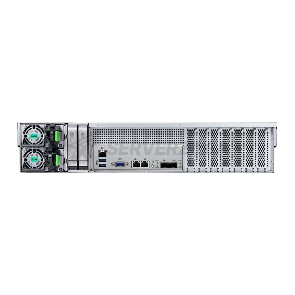 Компьютерный корпус IW-RS212-07 OCULINK BP 800W*2/PDB/FAN 8038mm*4/OCUlink*4 BP/rear 2.5" HDD module(12G)/28 RAIL/power cord*2 — фото 4