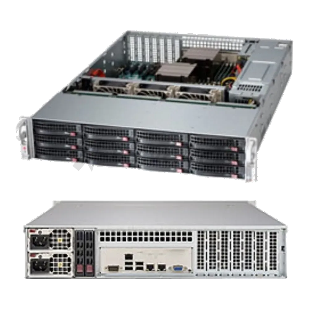 Платформа системного блока SuperMicro SSG-6028R-E1CR12L X10DRH-IT, CSE-826BTS-R920LPBP-1