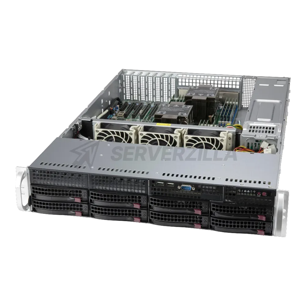 Серверный корпус Supermicro SuperChassis CSE-825BTQC-R1K23LPB
