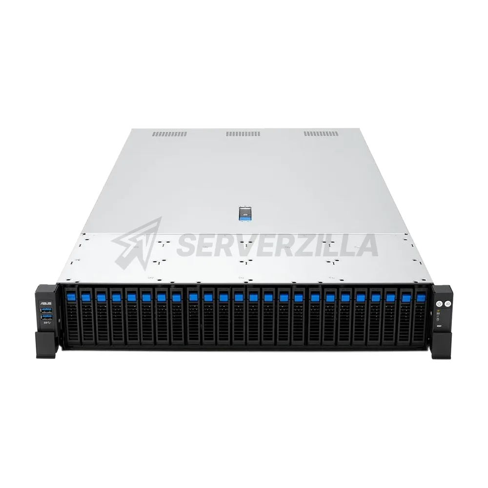 Сервер Crusader Squire 2255R (Rack 2U, 2xEpyc 9335 (32C/64T, 3.0 GHz, 128 MB), 12x32GB DDR5 DIMM ECC reg., 16x1.92TB SSD SATA, 9560-16i + CVM, 2x25Gb/s SFP28, 2xRTX 5000 ADA 32 Gb, 2x3200W, No OS) — фото 2
