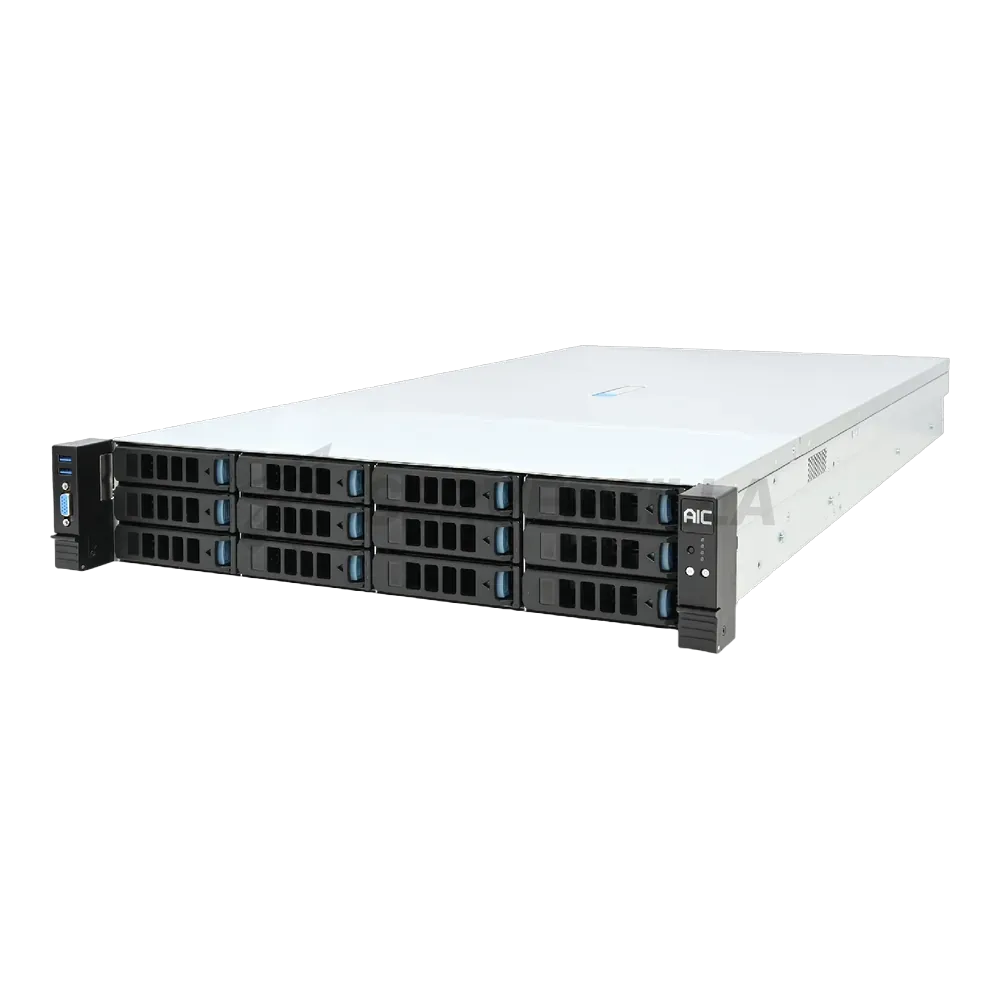 Серверная платформа 2U AIC SB202-VA 12×NVMe