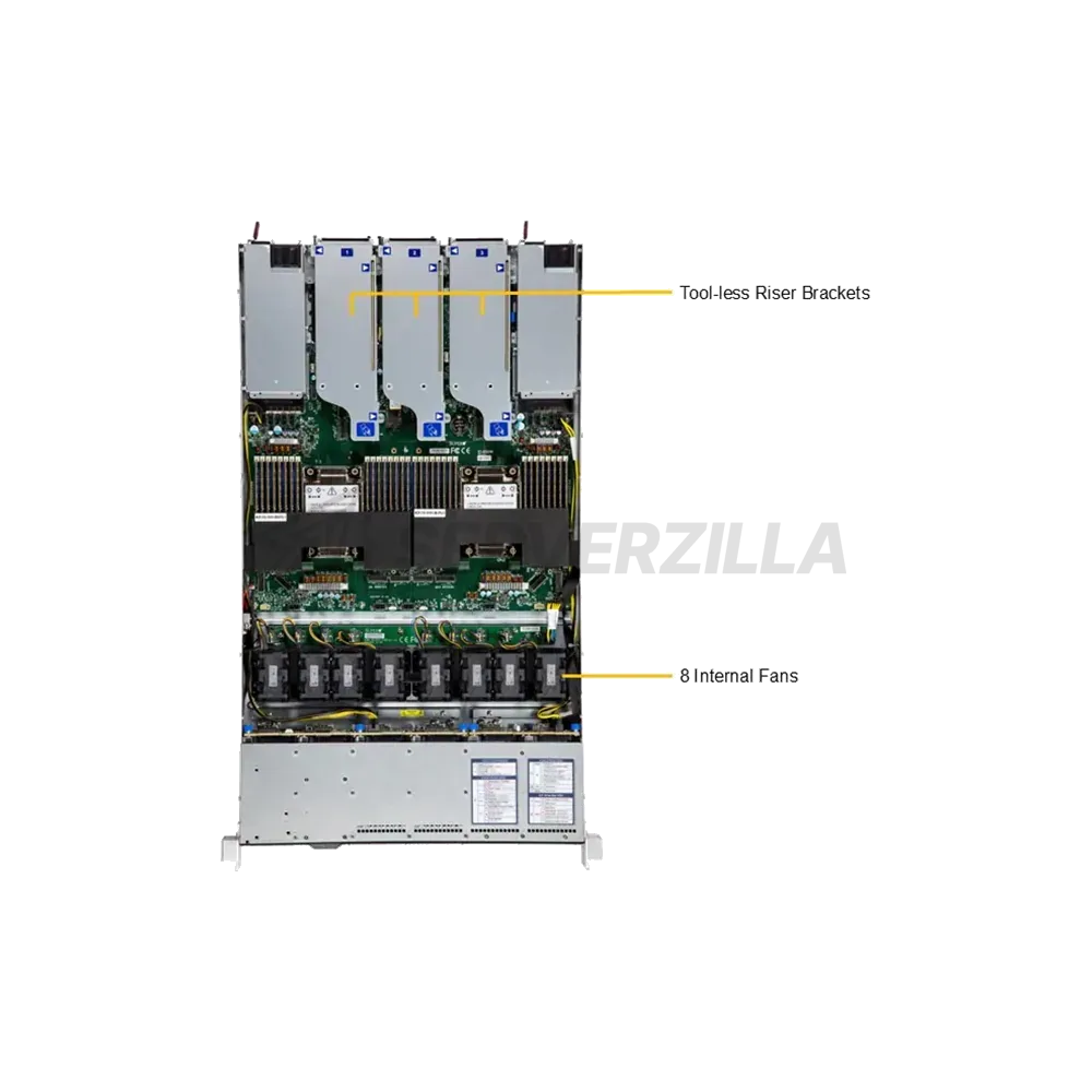 Серверная платформа Supermicro SYS-122C-TN, комплект с VROC Premium — фото 2