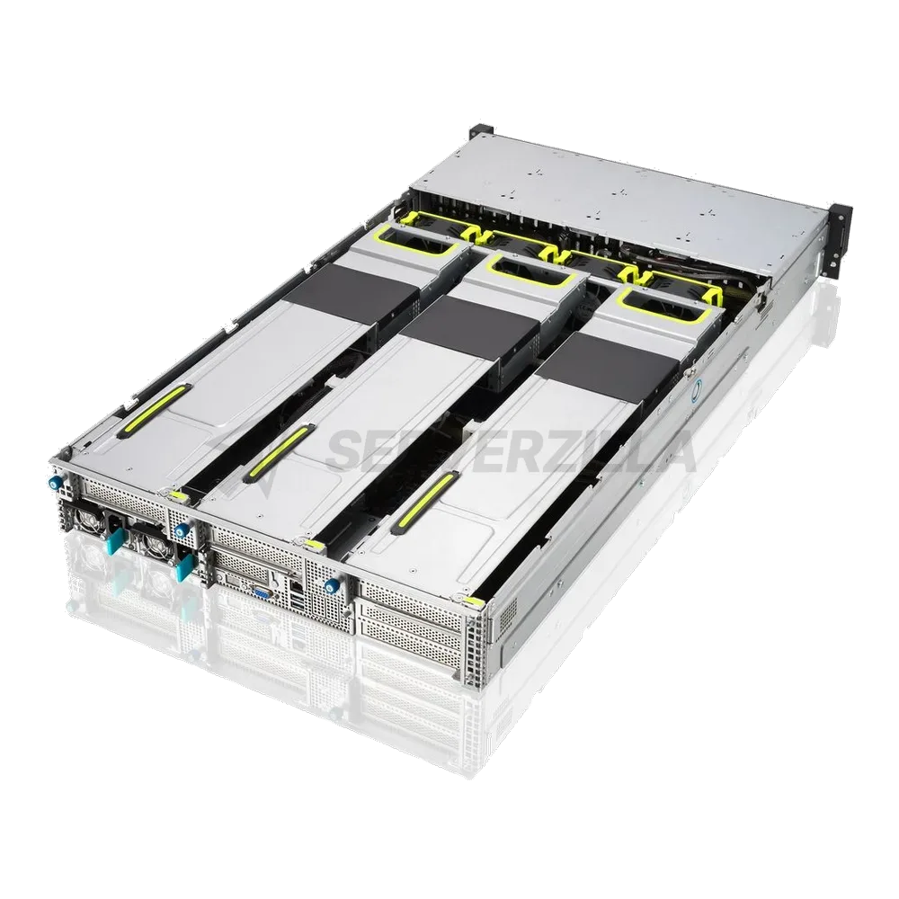Платформа системного блока ASUS RS720A-E11-RS24U 6x SFF8643 (SAS/SATA)+ 4x SFF8654x8 (support 24xNVME with expander) on the backplane, 2x 10GbE (Intel x710), 2x 1600W — фото 7