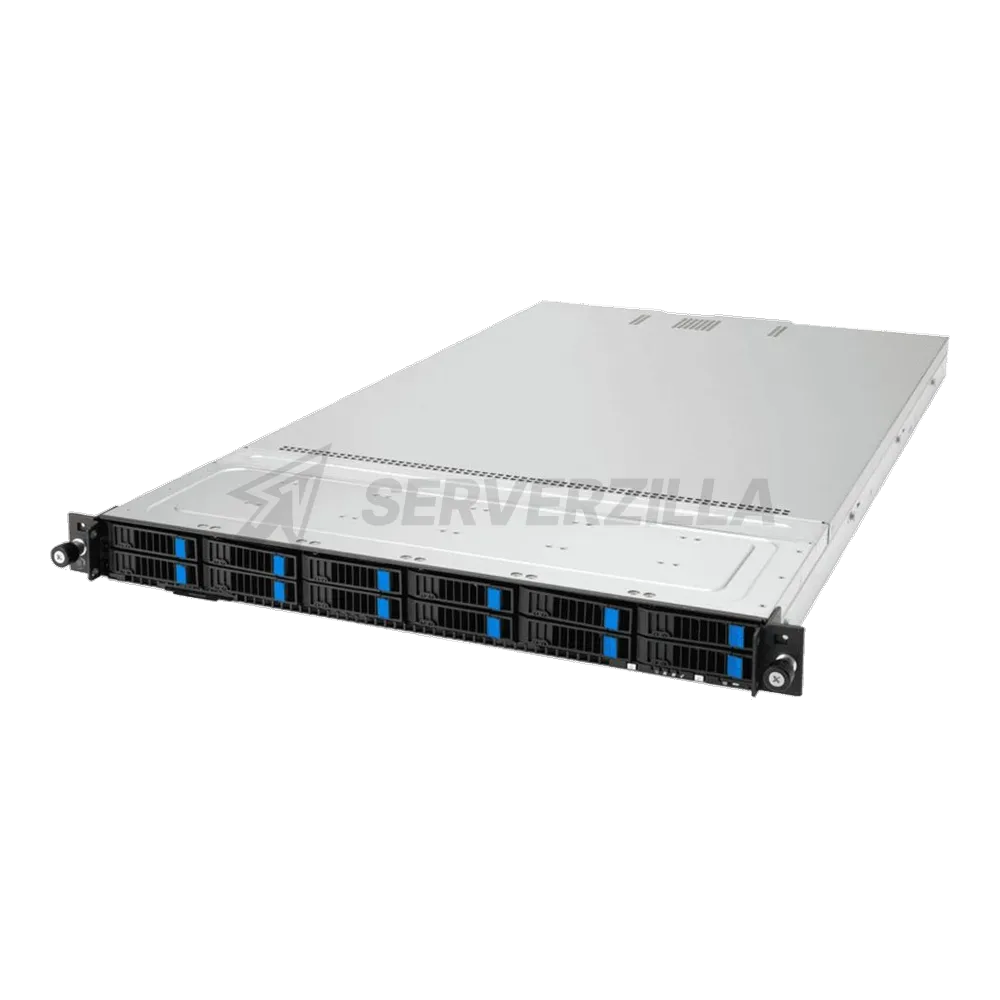 Сервер Crusader Squire 1245R (Rack 1U, 2xEpyc 9754 (128C/256T, 2.2 GHz, 256 MB), 12x64GB DDR5 DIMM ECC reg., 4x3.84TB U.2 NVMe, 2x10Gb/s RJ-45, 2x2600W, No OS) — фото 2