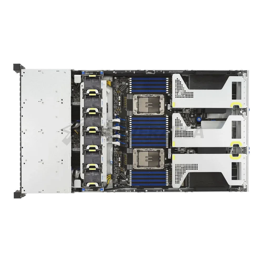 Сервер Crusader Squire 2260R (Rack 2U, 2xXeon 6515P (16.0C/32T, 2.3 GHz, 72 MB), 4x64GB DDR5 DIMM ECC reg., 4x1.92TB U.2 NVMe, 2x2700W, No OS, WB3) — фото 6