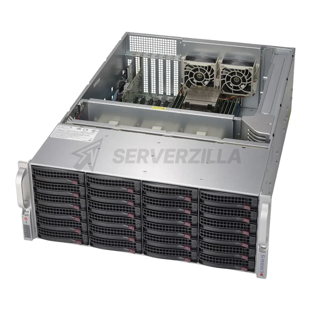 Корпус SuperMicro CSE-846BE16-R920B  Black 4U SC846BE16 w/Redundant 920W — фото 2