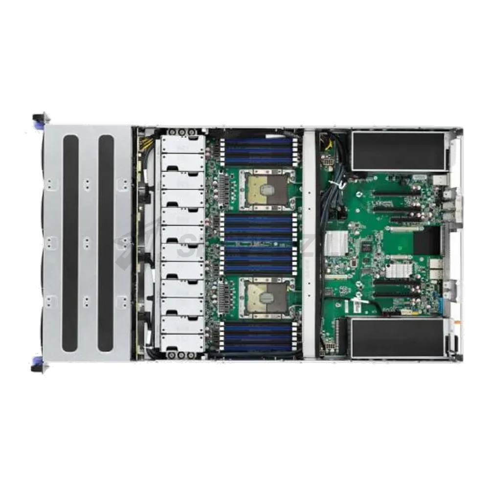 Платформа системного блока Tyan B7102T76V12HR-2T-N 2U, TN76, C621, 2 LGA3647 Intel Xeon Scalable 12 3.5" Hot-Swap bays,1+1 1,200W RPSU, 80+Platinum, for NV GPU cards 2U 2GPU 2 10GbE RJ-45 — фото 3