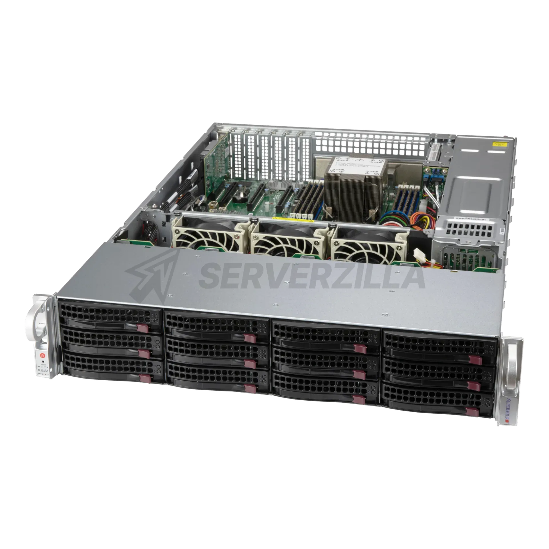 Supermicro CSE-826BAC12-R802LPB