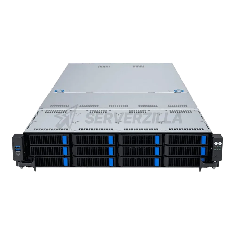 Сервер Crusader Squire 2145R (Rack 2U, Epyc 9534 (64C/128T, 2.5 GHz, 256 MB), 12x64GB DDR5 DIMM ECC reg., 6x18TB HDD SATA 7.2K, 4x960GB SSD SATA, 2x480GB SSD SATA, 9560-16i + CVM, 2x1Gb/s RJ-45, 2x1600W, No OS)