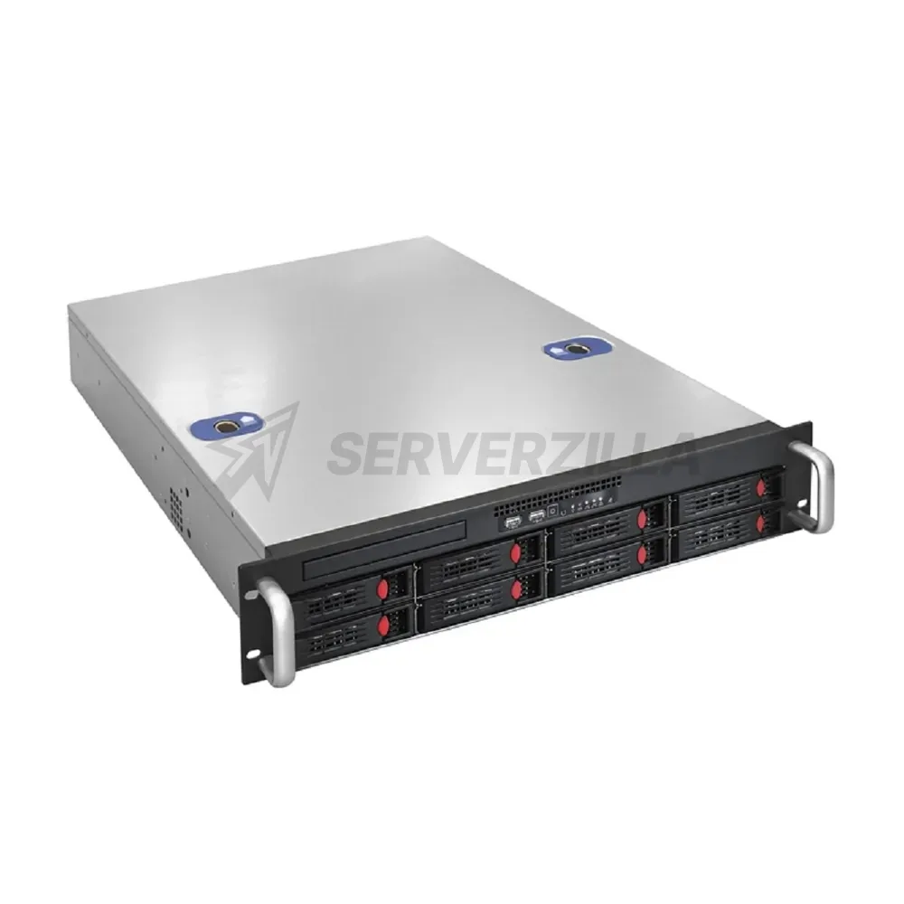 Серверный корпус ExeGate Pro 2U550-HS08 с БП 2 × 550 Вт