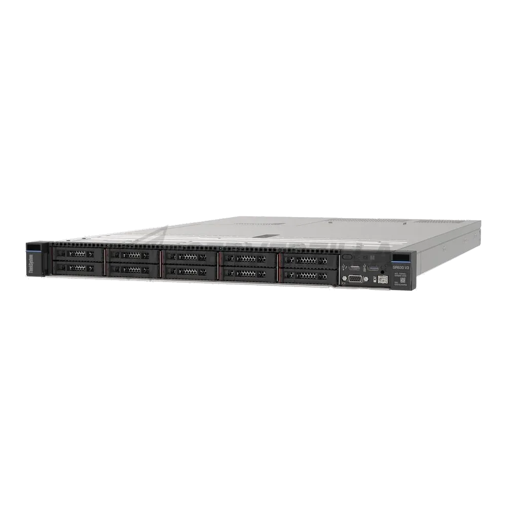 Платформа системного блока с ЦПУ Lenovo ThinkSystem SR630 V3 1x Silver 4510 12C 150W 2.4G/1x 32GB 1Rx4/9350-8i 2GB Int/8x 2.5" SAS; Open bay/1x1100W Titanium