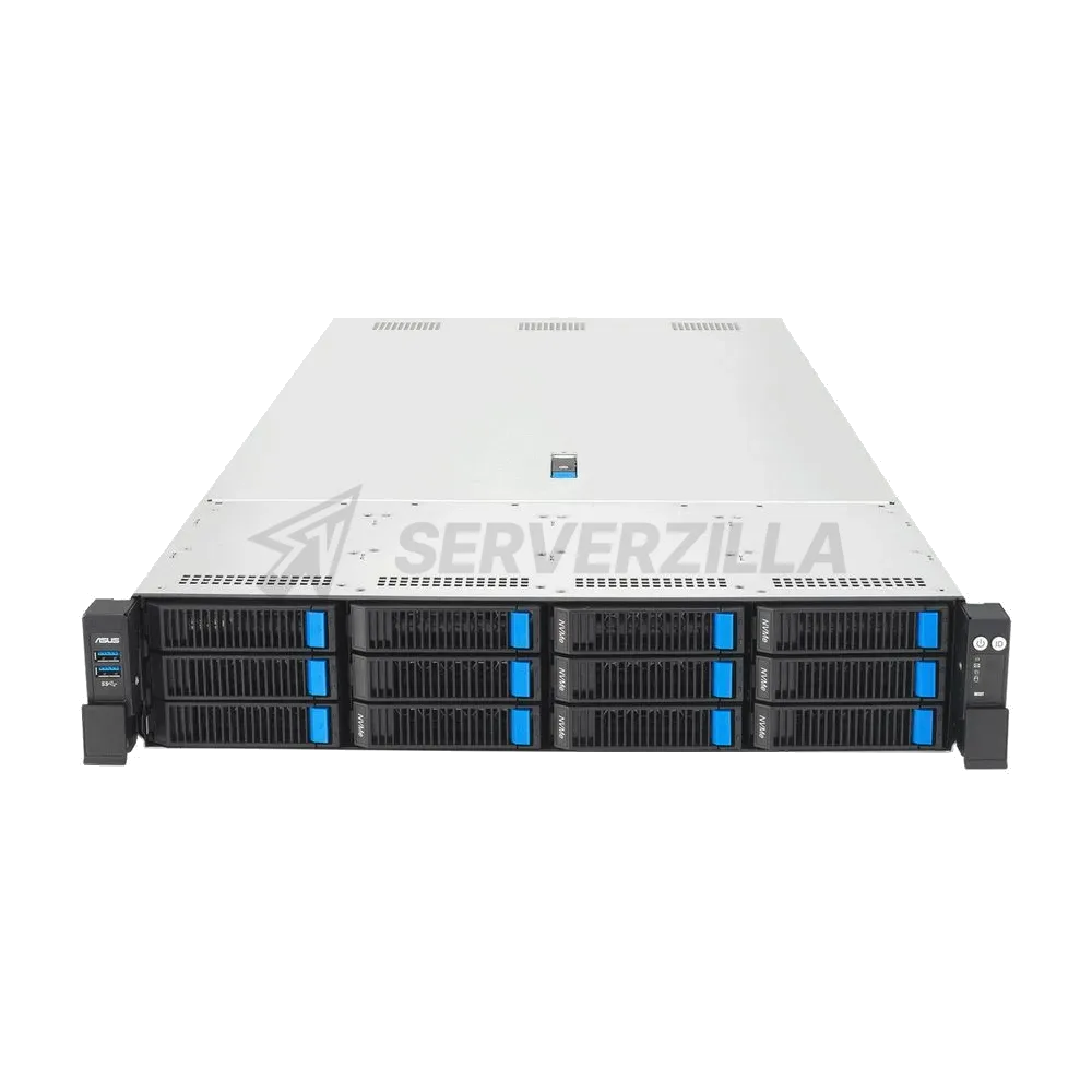 Сервер Crusader Squire 2255R (Rack 2U, 2xEpyc 9535 (64C/128T, 2.5 GHz, 256 MB), 12x32GB DDR5 DIMM ECC reg., 4x3.84TB U.2 NVMe, 2x25Gb/s SFP28, 2x2700W, No OS) — фото 2