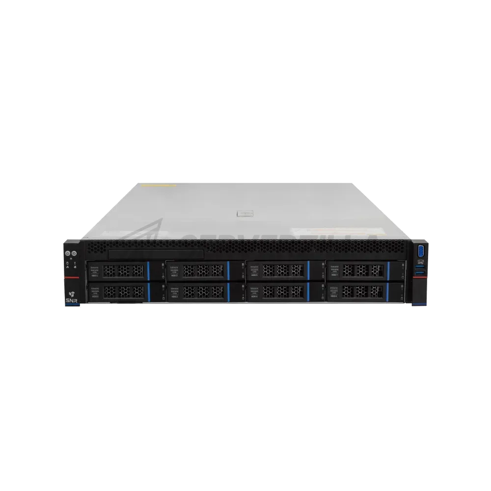 Серверная платформа SNR-SR2308RS Rack 2U,2xXeon FCLGA4189(upto TDP 270),32xDDR4/3200MHz(upto 12TB),8xHDD LFF/SFF SATA,noRAID,upto2xM.2,3xPCIx8 riser,2x1GBaseT,2x800W