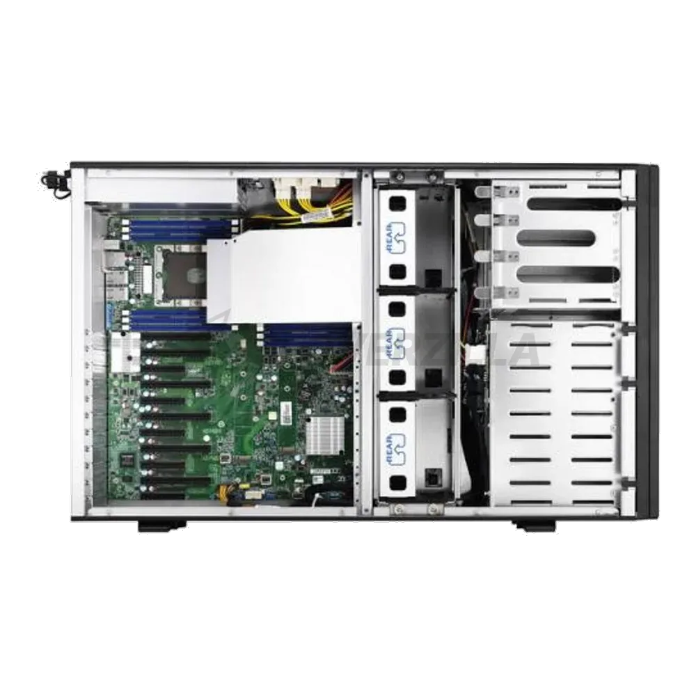 Платформа системного блока Tyan B7105F48TV8HR-2T-G 4U, FT48T, C621, (2) LGA3647 Intel Xeon Scalable, (8) 3.5" Hot-Swap bays,1+1 2,000W 80+ Platinum,for GTX 1080Ti VGA cards Tower, 5GPU 2 10GbE RJ-45 — фото 3