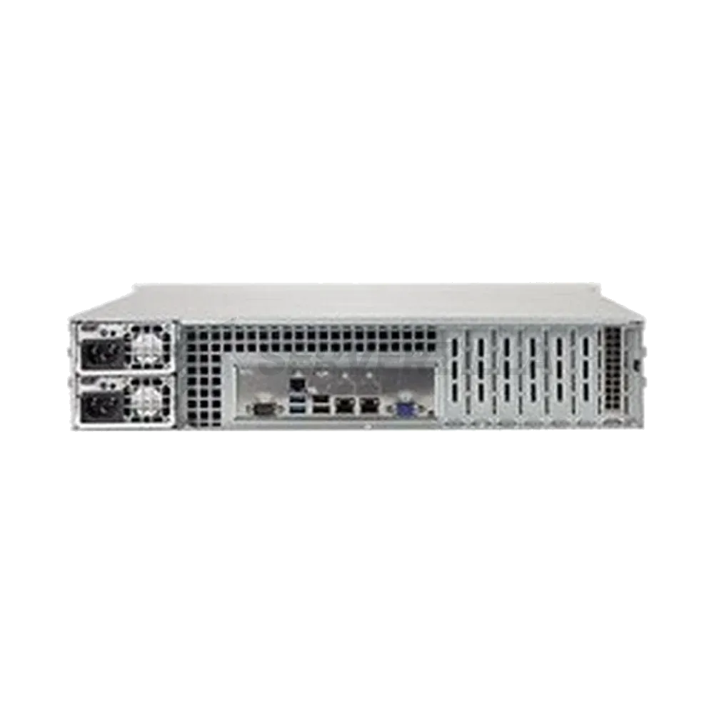 Платформа системного блока SuperMicro SYS-2029P-C1R 2U, 2xLGA3647, iC621, 16xDDR4, 16x2.5 HDD, 1xM.2 PCIE 22110, 2x1GbE, IPMI, 2x1200W, (CSE-213AC-R1K23LPB,X11DPi-N) (292103) — фото 2