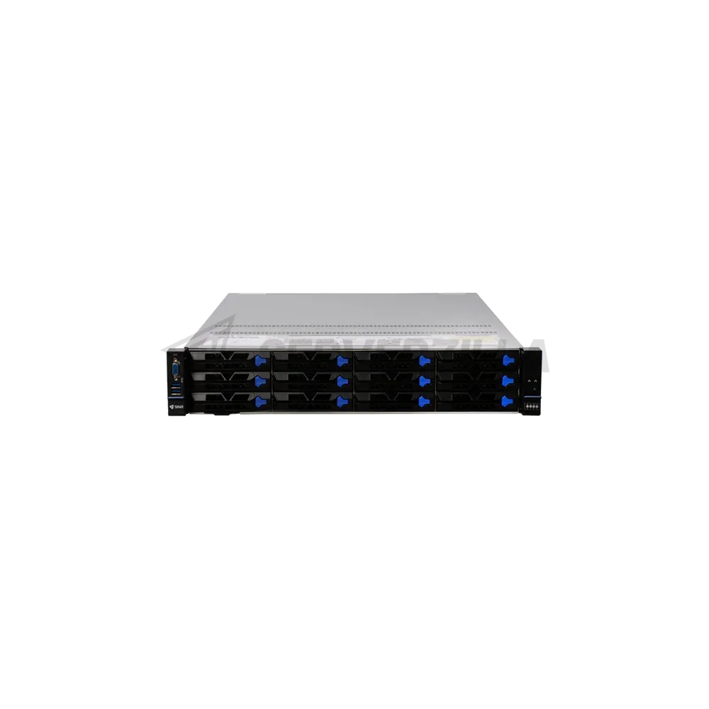 Серверная платформа SNR-SR2412LS-S 2U: 12x2.5/3.5 (6xU.2/NVMe); 2x Xeon Gen 4/5; 16xDDR5-5600; PCIe5 4x16+2x8; 1x Mgmt; ,2x M.2 (2280 / 22110); 2x1300W PSU — фото 2