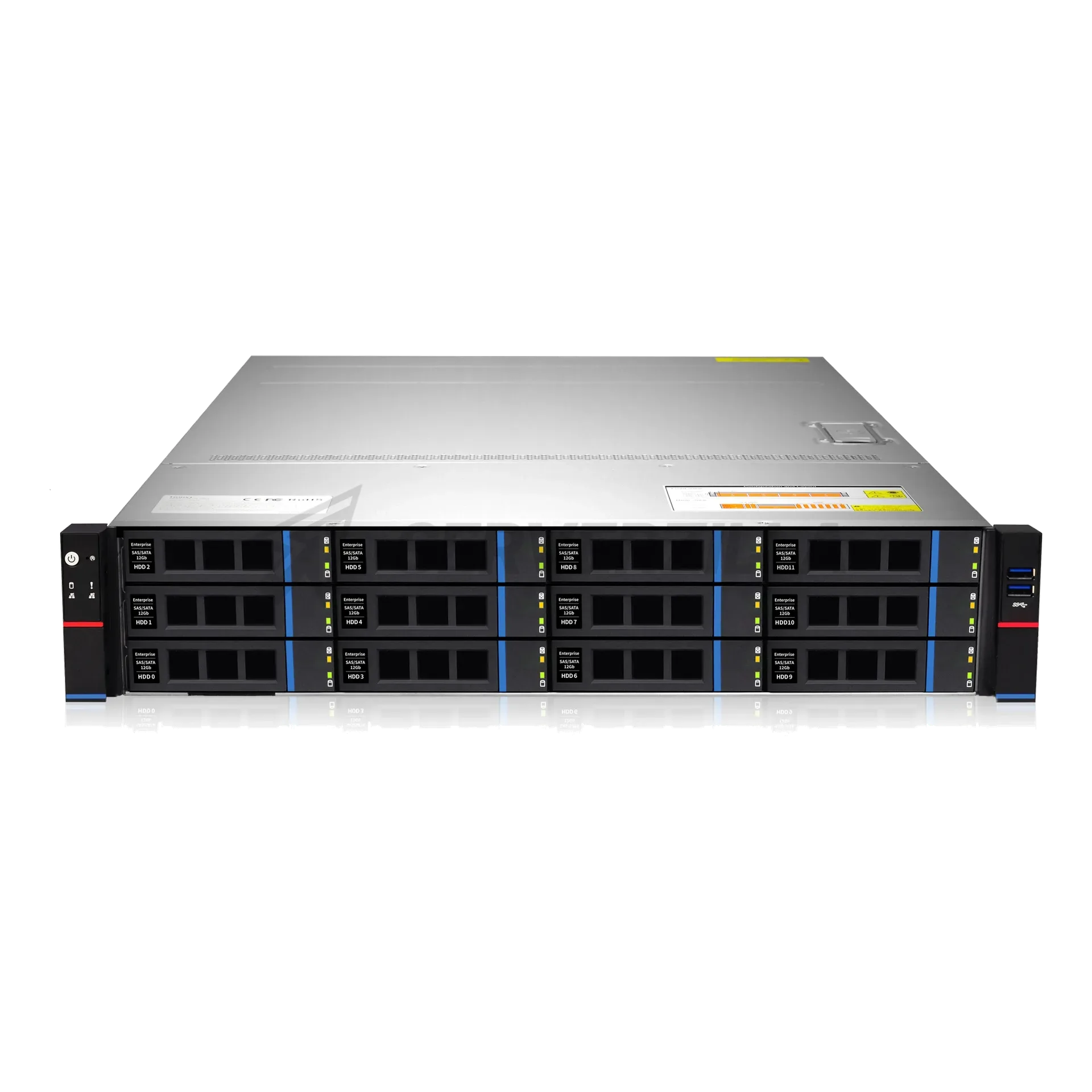 Сервер IRU Rock g2212ig3 2x5320 2x32Gb 2x480Gb 2.5" SSD SATA 9361-8I AST2500 2xGigEth 2x1300W w/o OS (2198694)